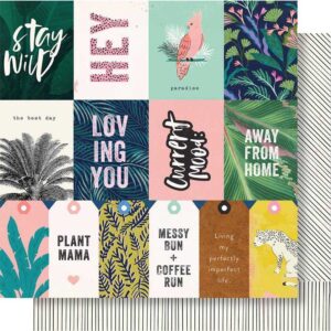 Лист карточки "Wild Heart Double-Sided - Wildly"от Crate Paper