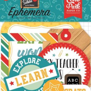 Набор высечек " Back to School" от Echo Park